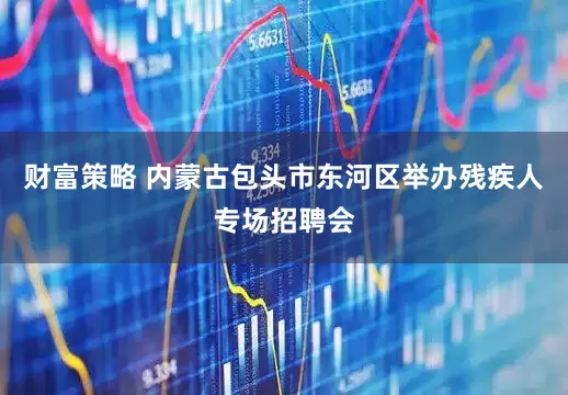 财富策略 内蒙古包头市东河区举办残疾人专场招聘会