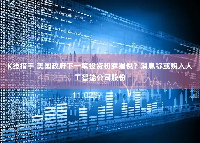 K线猎手 美国政府下一笔投资初露端倪？消息称或购入人工智能公司股份